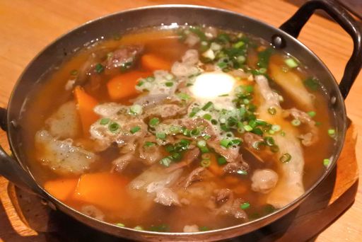 牛すじの8時間煮込み ～温玉添え～