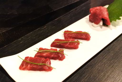 刺身 赤身の昆布締め シャトーブリアン