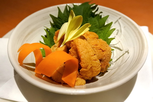 雲丹刺身