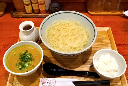 カレーつけ麺うどん