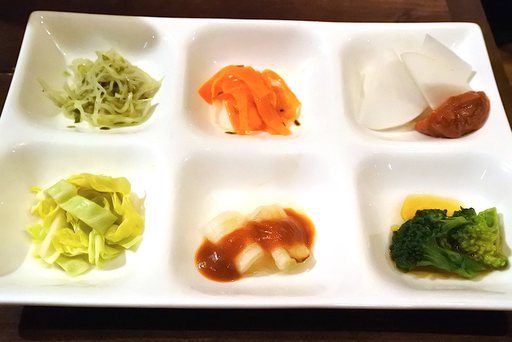 世田谷野菜6種盛り