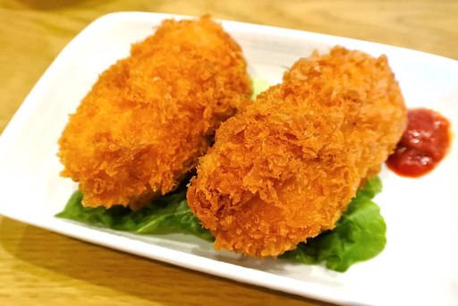 マカロニ入りカニクリームコロッケ