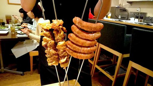 チキンとソーセージ