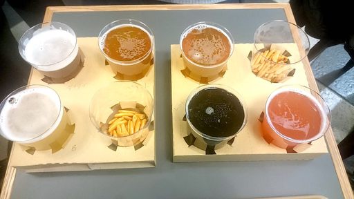 クラフトビール飲み比べ