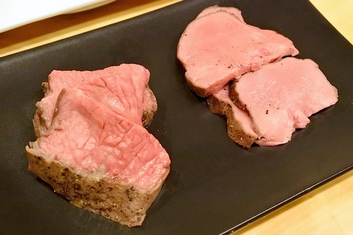 タンもと、タンさき、イチボ