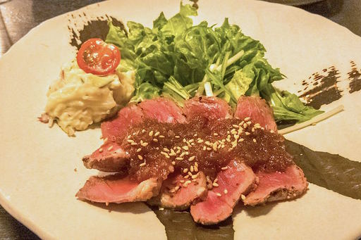 名物ローストビーフ ～特製和風ソース～