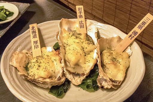 牡蠣グラタン食べ比べ