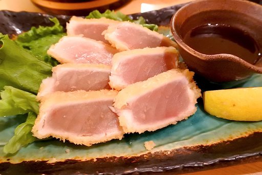 マグロのレアカツ