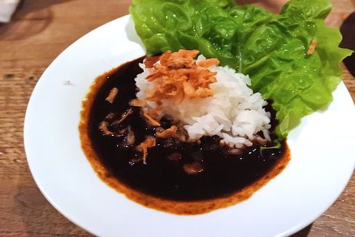 肉源のひとくち黒カリー