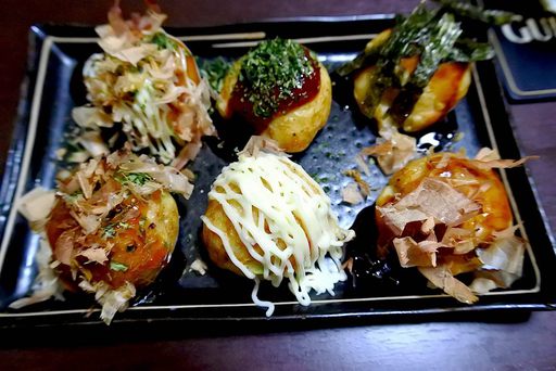 たこ焼き6種
