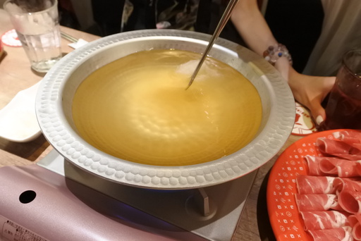 溶ける綿あめ