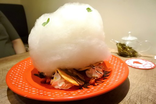 もこもこのパンケーキ