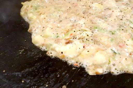 カマンベールチーズもんじゃ