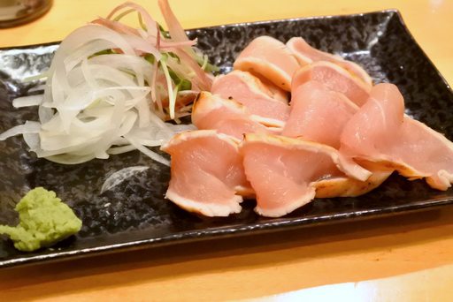 さつま地鶏ムネ刺し