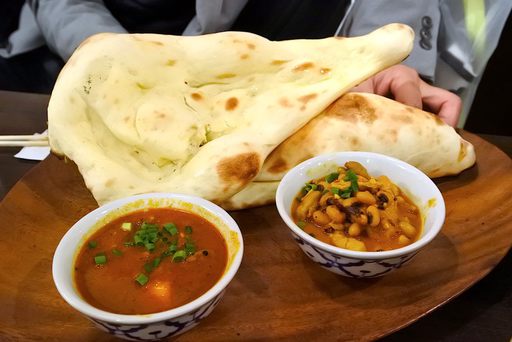 カレー小とナン