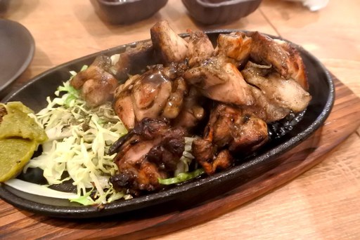 若鶏の黒焼き