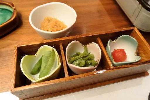 お通しと前菜