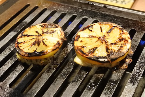上ミノのバジルレモン焼き